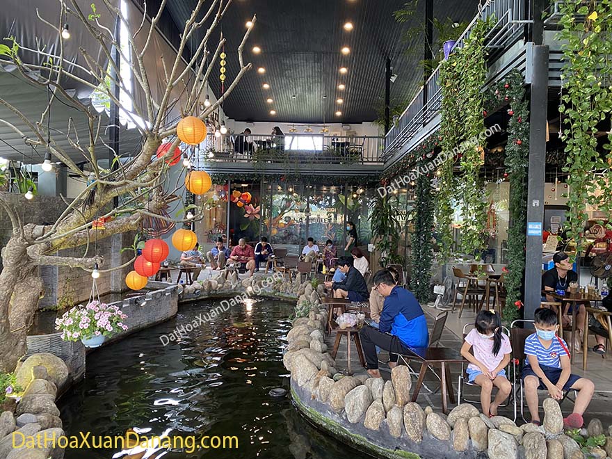 quán cafe hạ ở hoà xuân đà nẵng