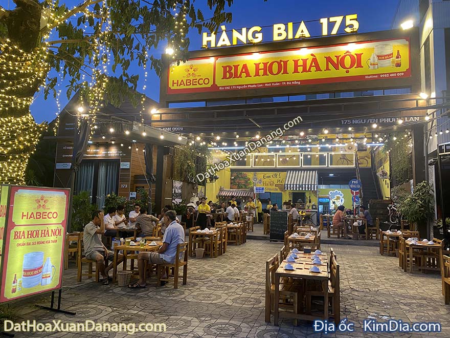 quán bia hơi hà nội 175 nguyễn phước lan hoa xuân đà nẵng