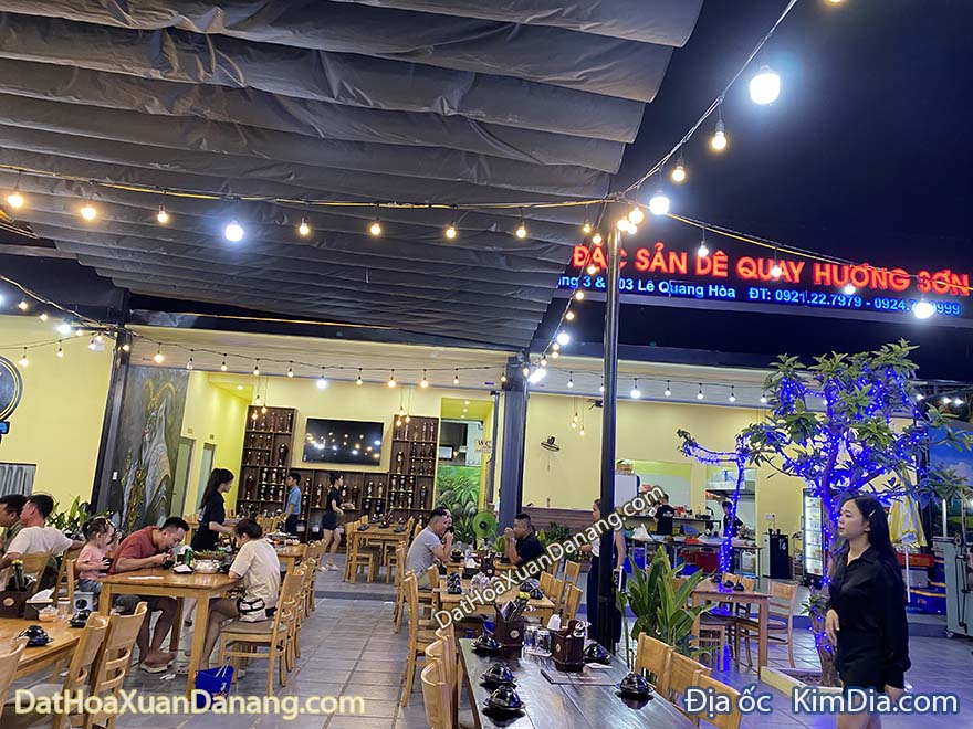 nhà hàng dê chúa đà thành 2 hoà xuân 29 - 3