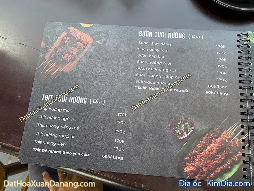 nhà hàng dê chúa đà thành 2 hoà xuân 29 - 3